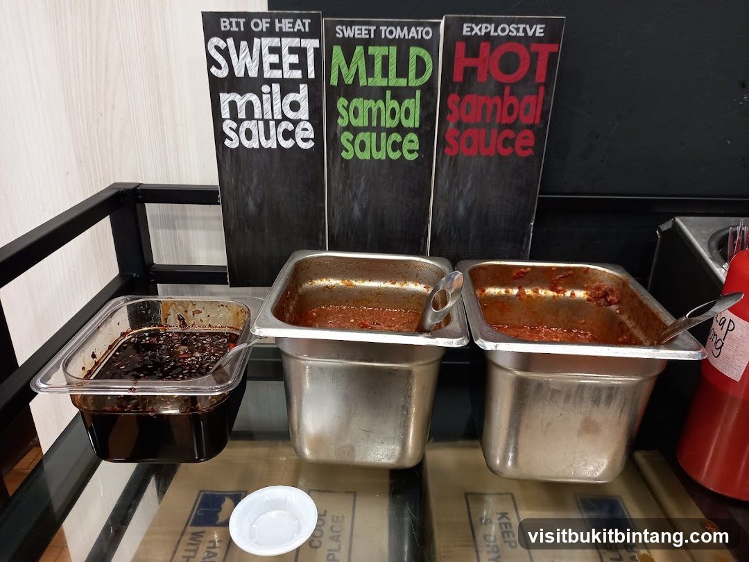 Sauce Selection