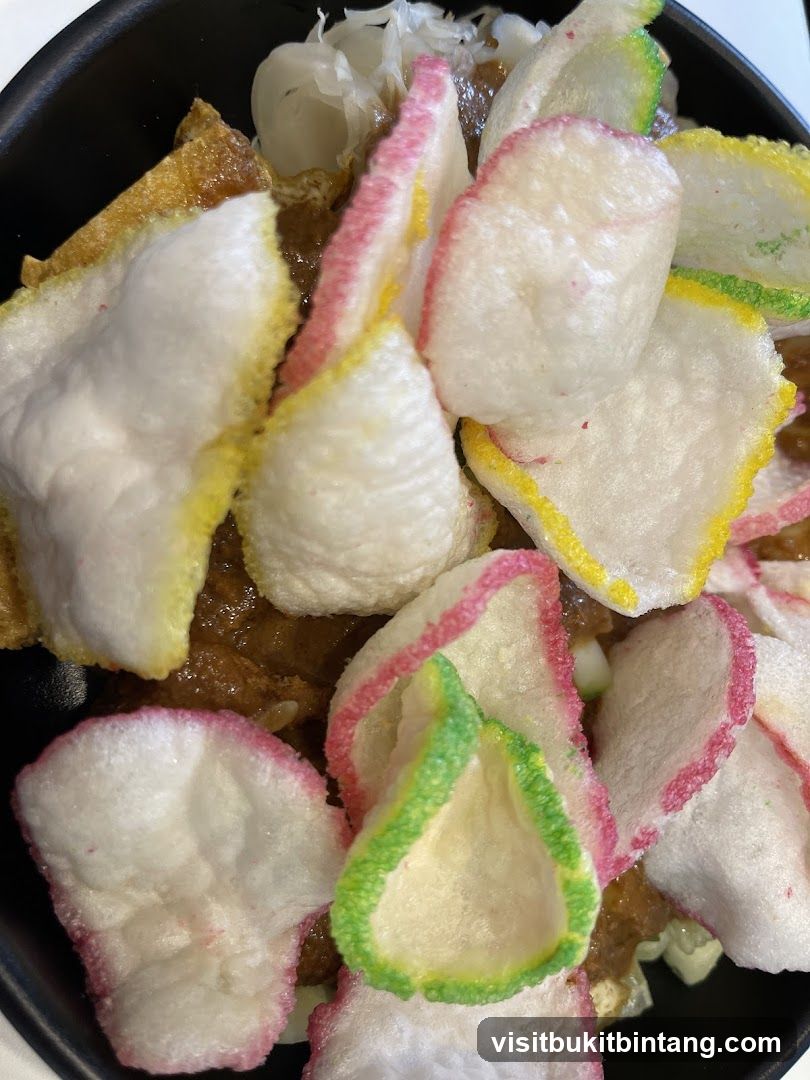 Gado-Gado with Crackers