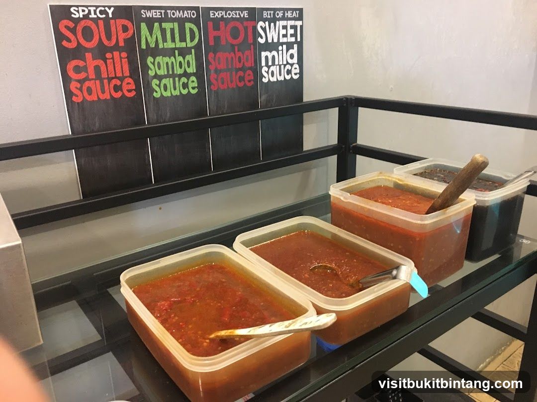 Sauce Selection