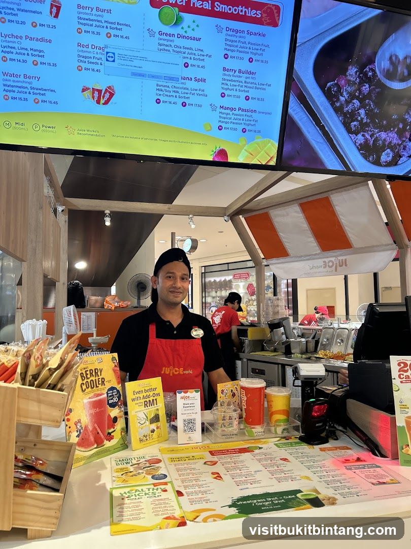 Juice Works Counter