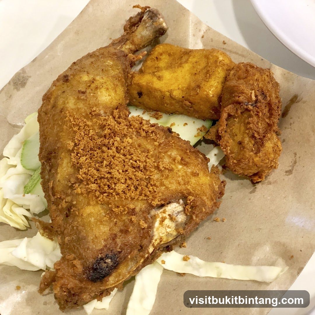 Fried Chicken and Tofu