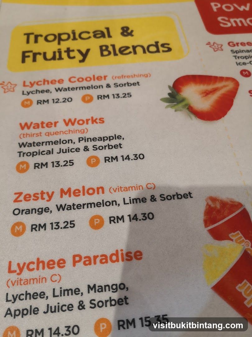 Tropical & Fruity Blends