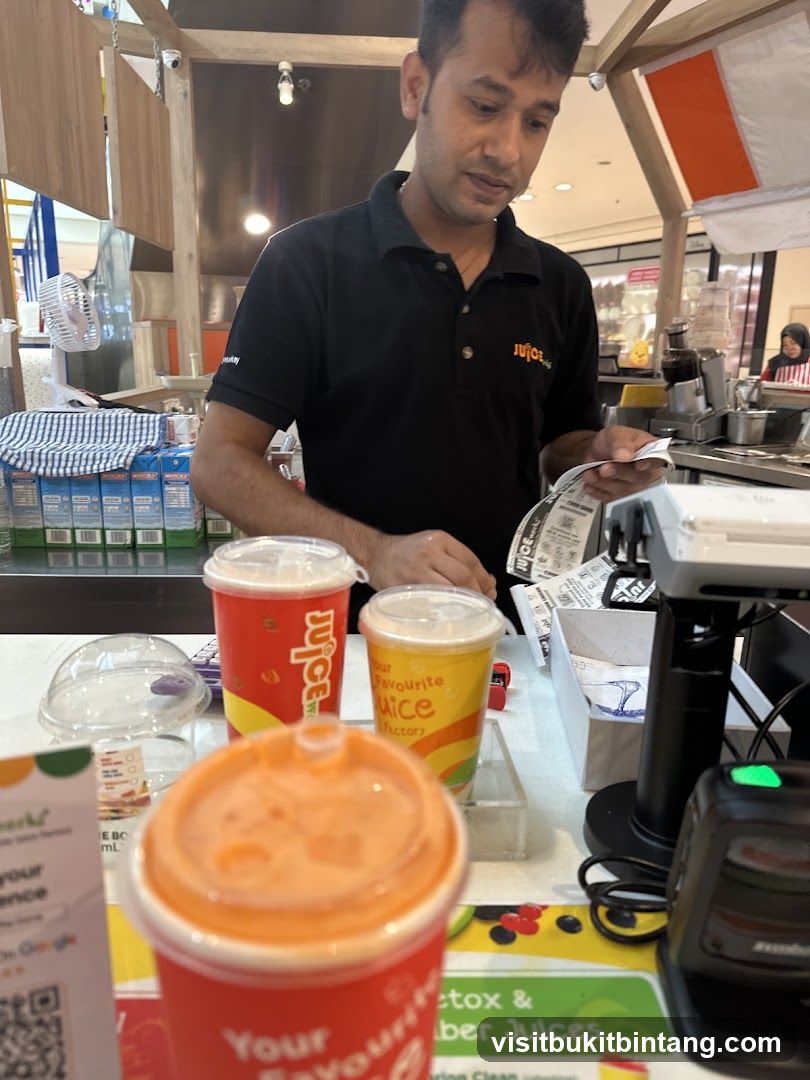 Juice Bar Counter
