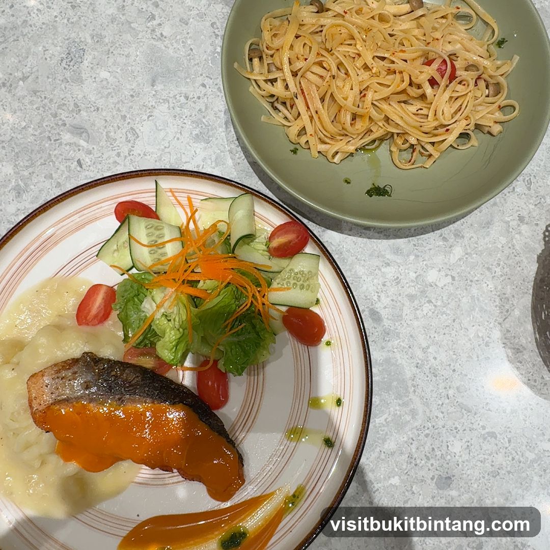 Salmon and Pasta Dish