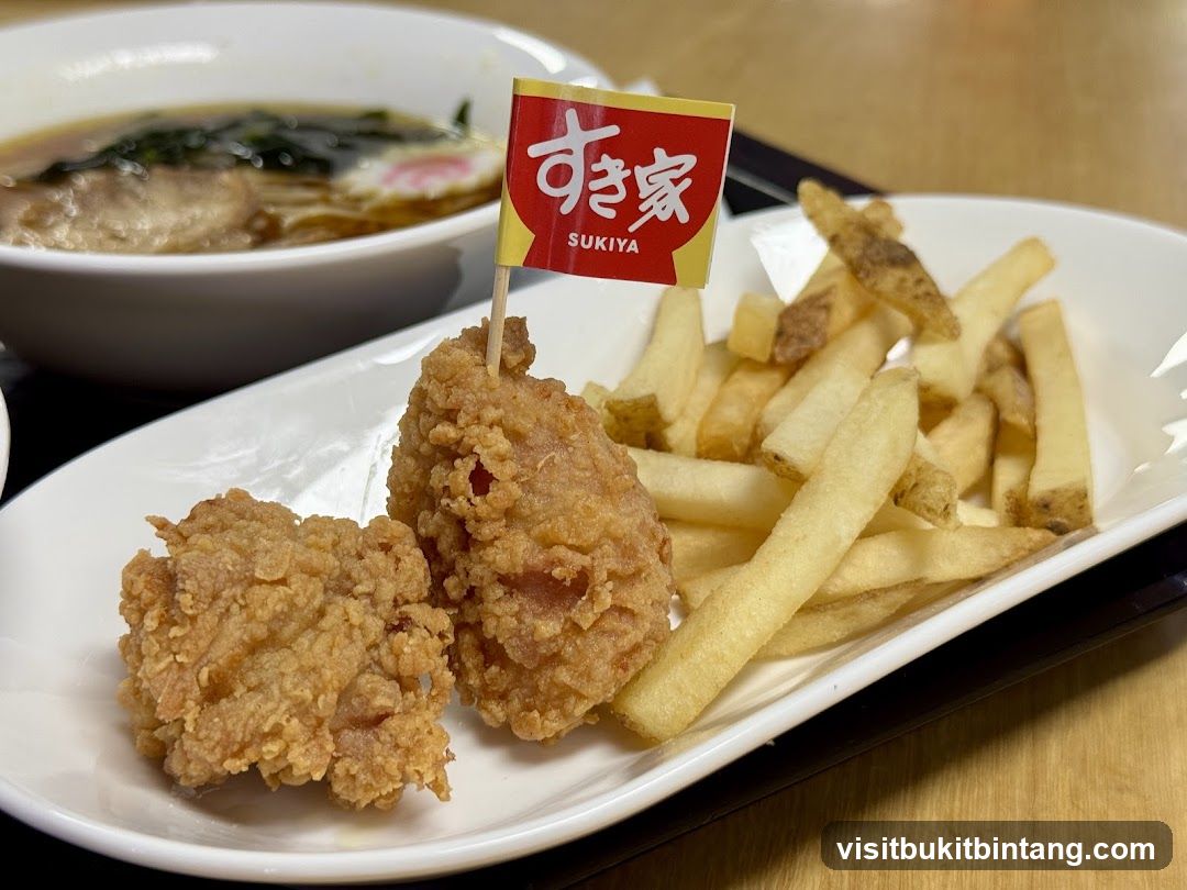 Fried Chicken and Fries