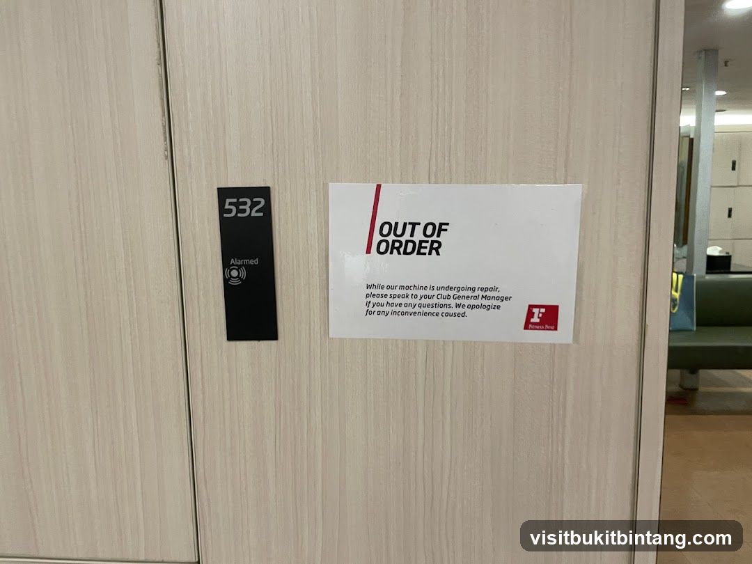 Out of Order Sign