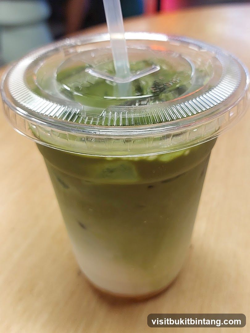 Iced Matcha Latte