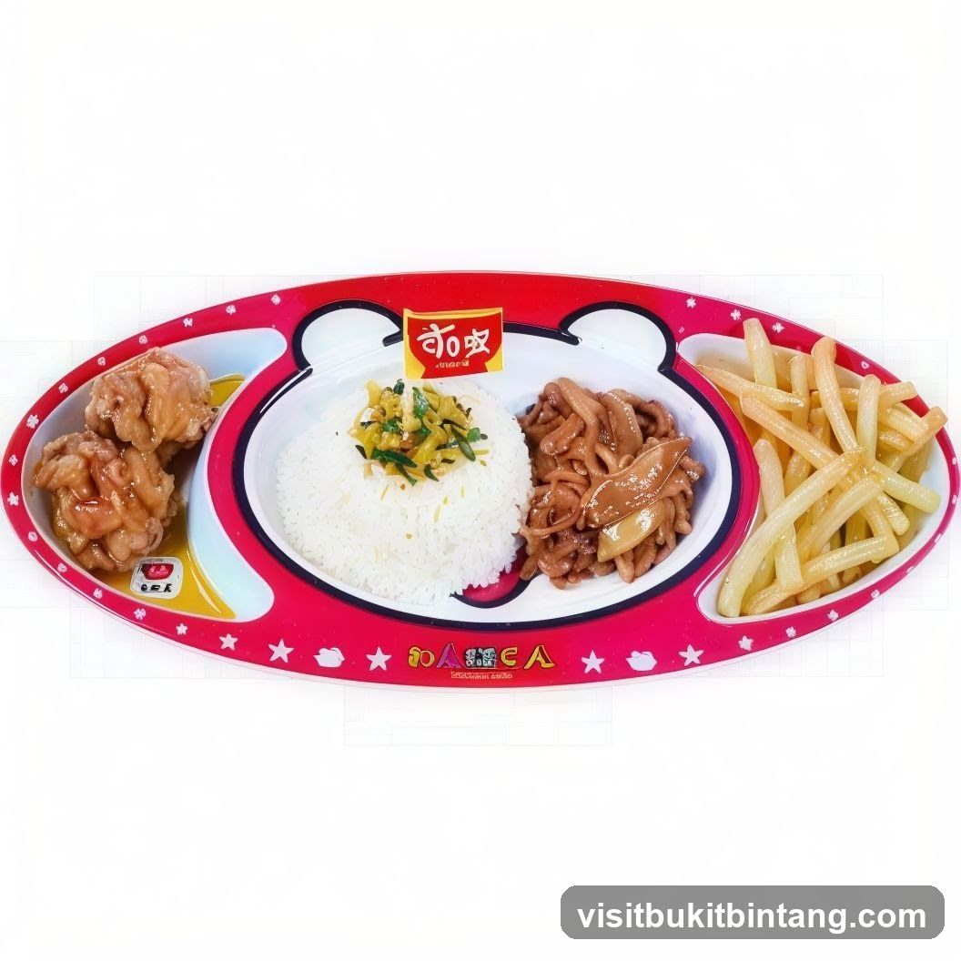 Kid's Meal Tray
