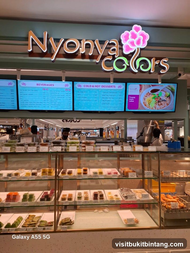 Nyonya Colors Desserts and Drinks