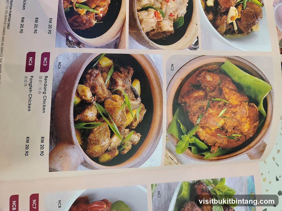 Menu Items