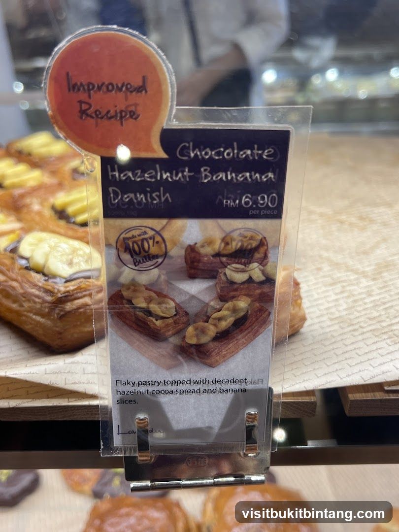 Chocolate Hazelnut Banana Danish