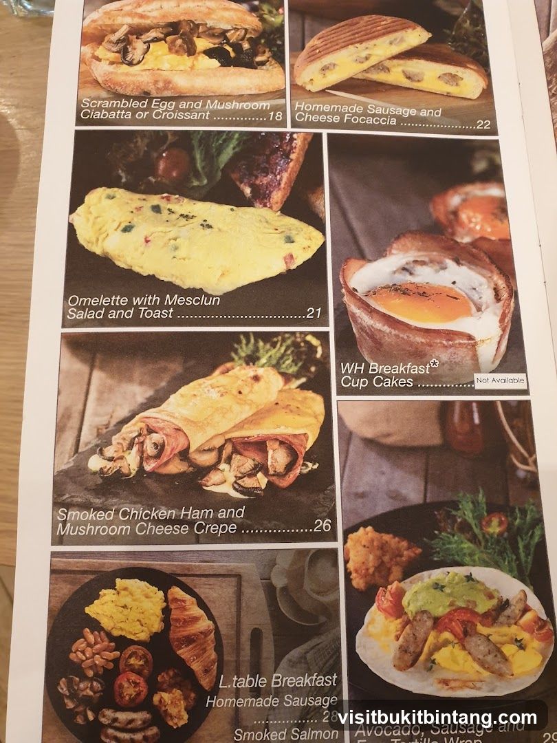 Breakfast Menu