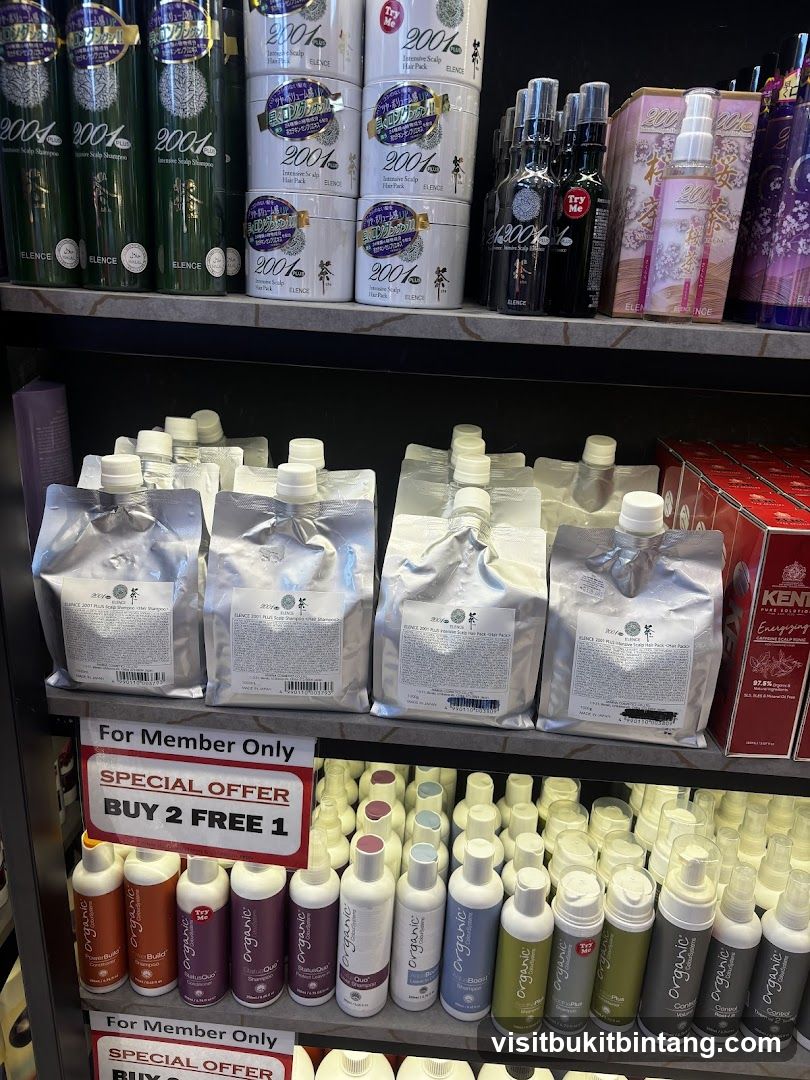Hair Products Display