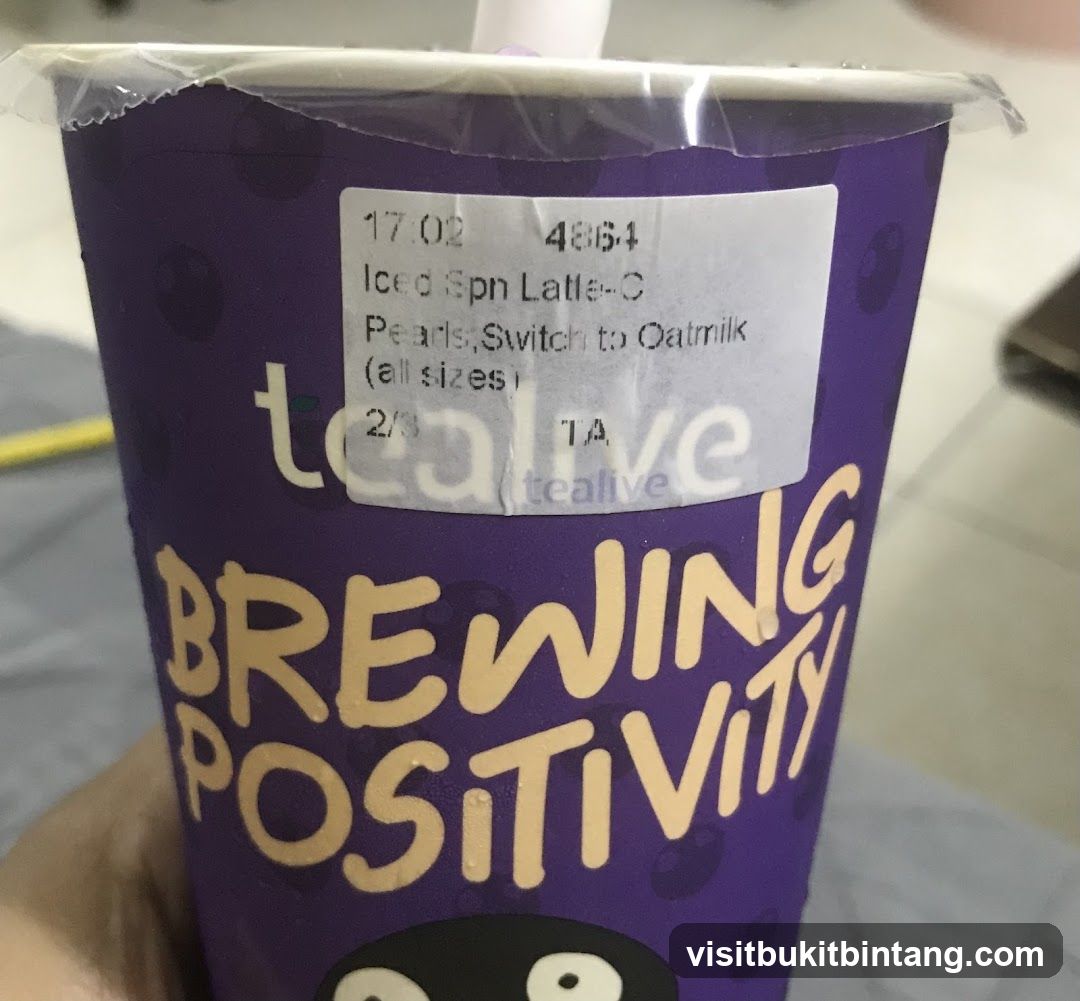 Tealive Drink Cup