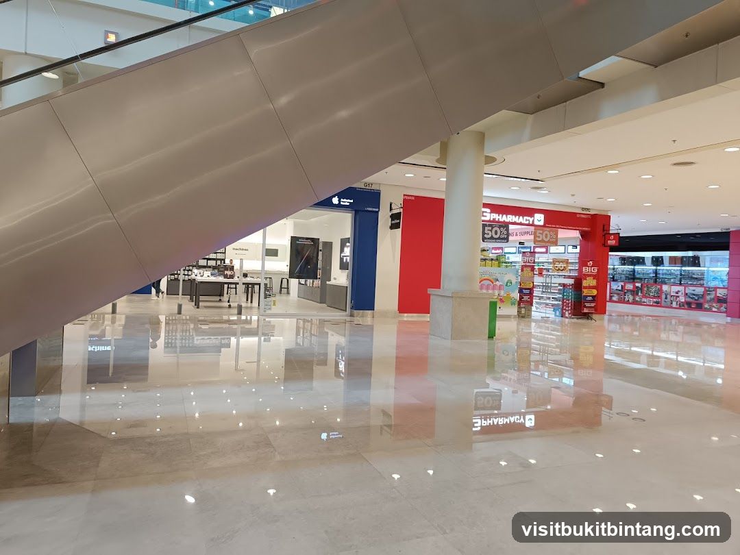 Pharmacy and Electronics Store in Mall