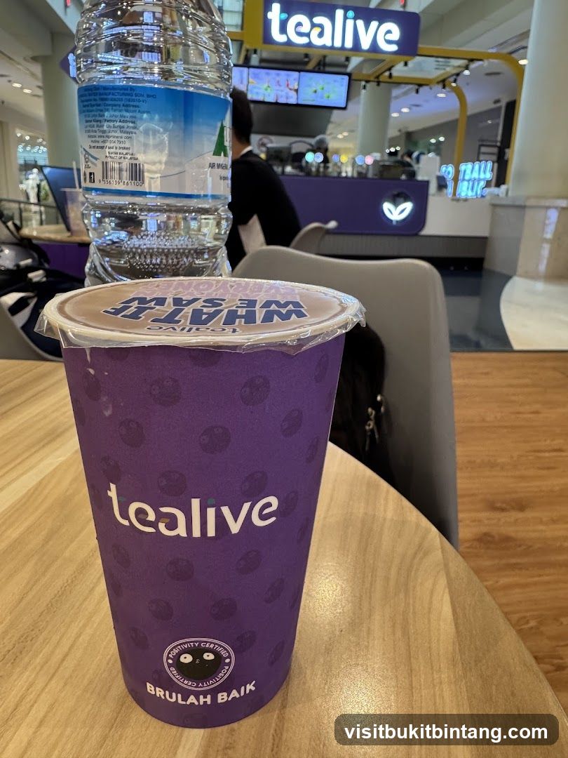 Tealive Drink and Storefront