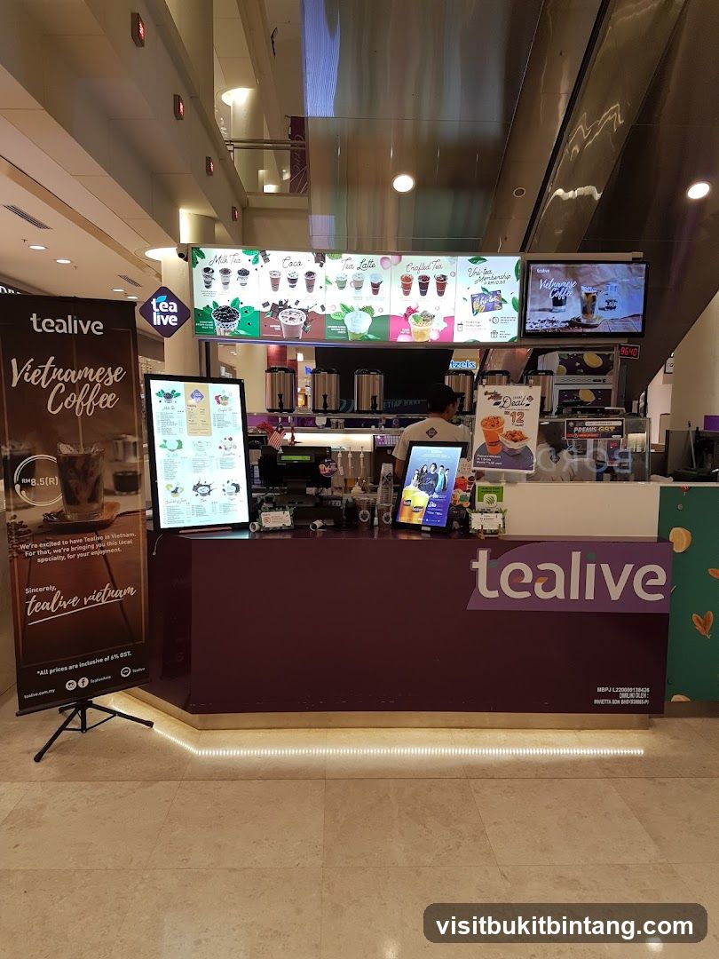 Tealive Beverage Stall