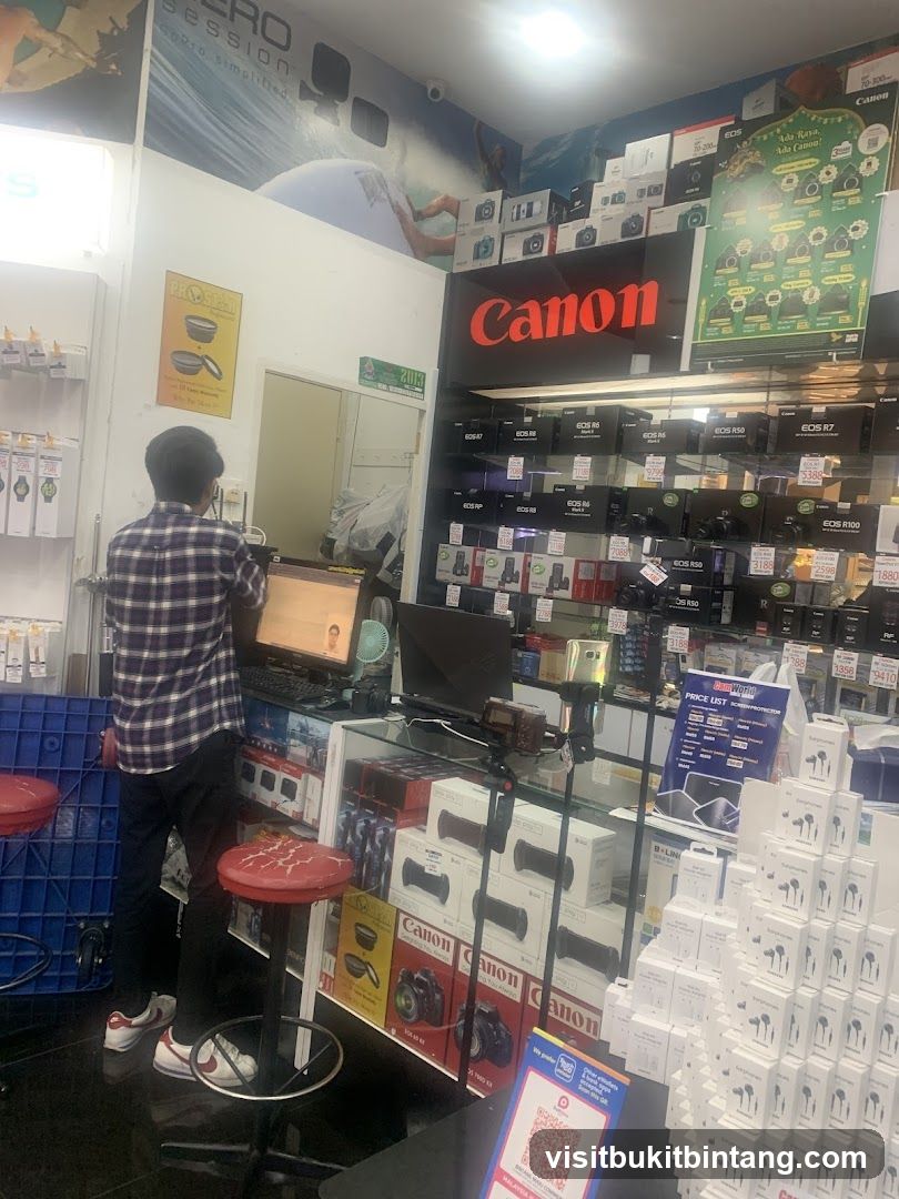 Camera Store Interior