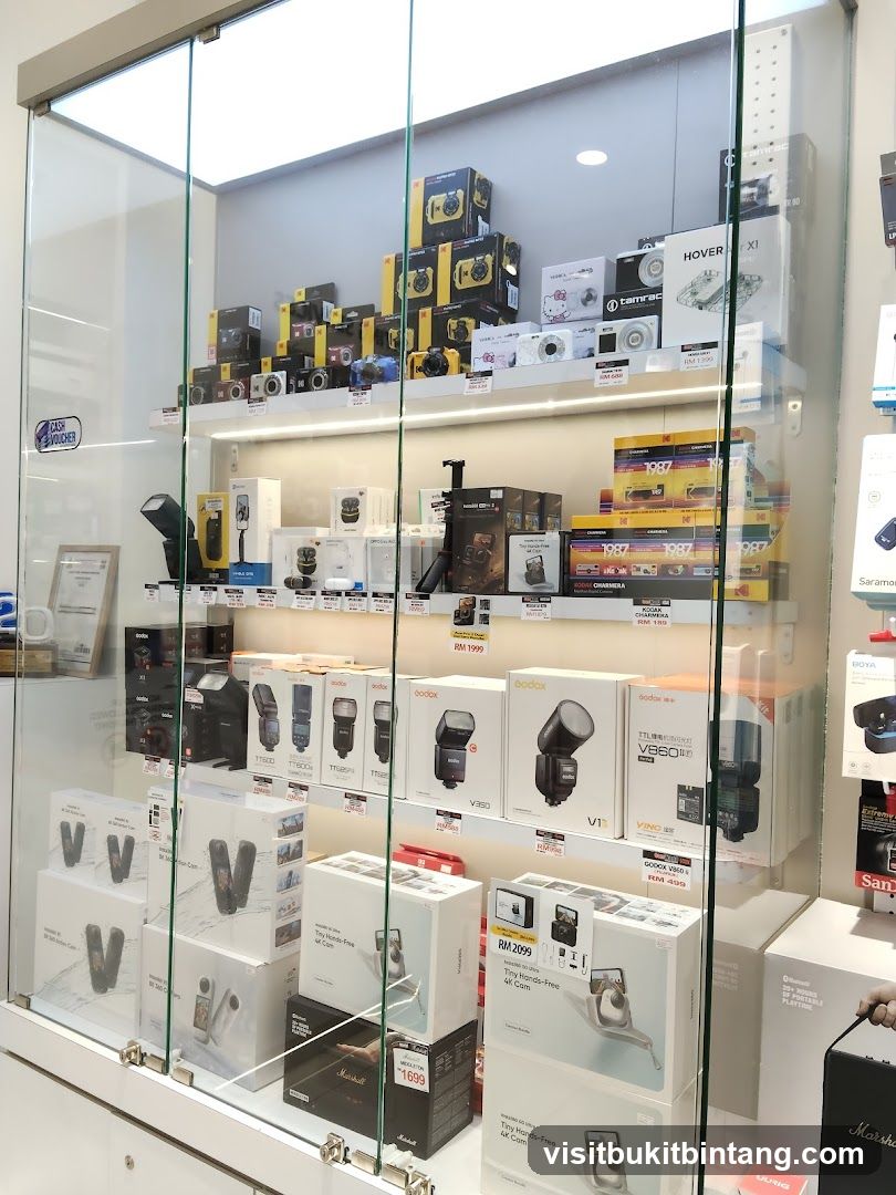 Camera Store Display