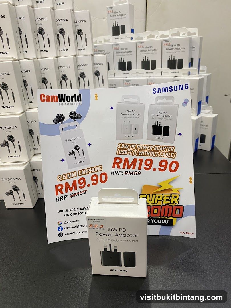 Samsung Accessories Promotion