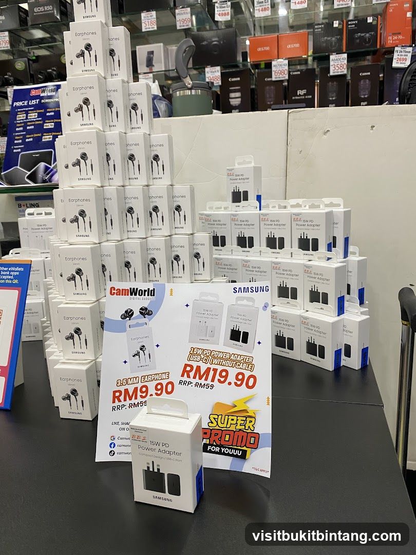 Electronics Store Display