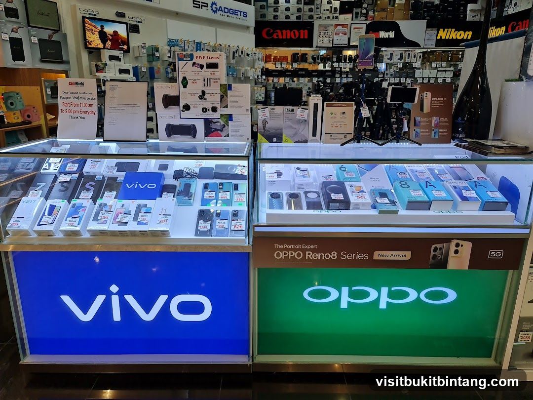 Electronics Store Display