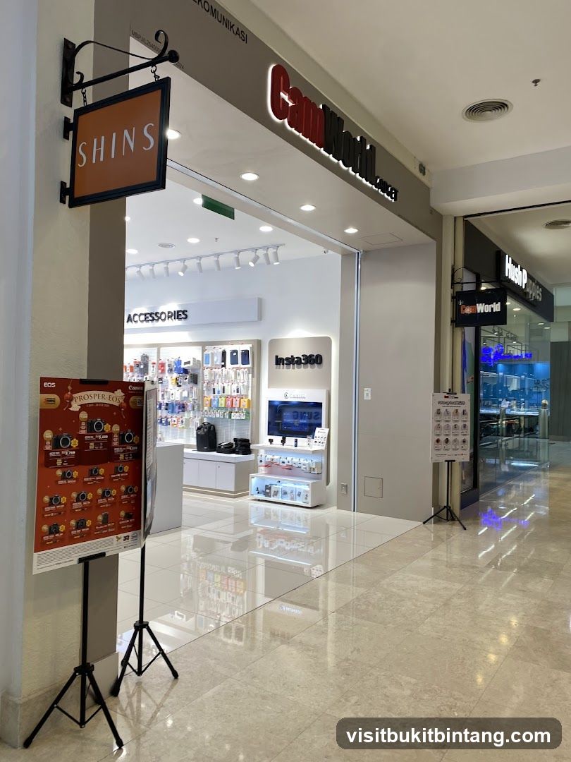 Camera Store Entrance