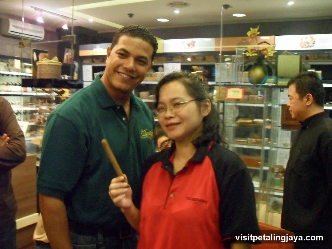 Staff in a bakery or cafe interior