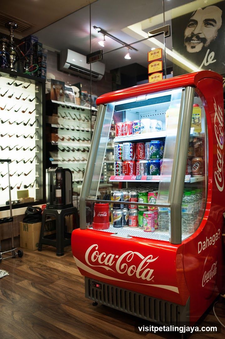 Coca-Cola Refrigerator in Store Interior