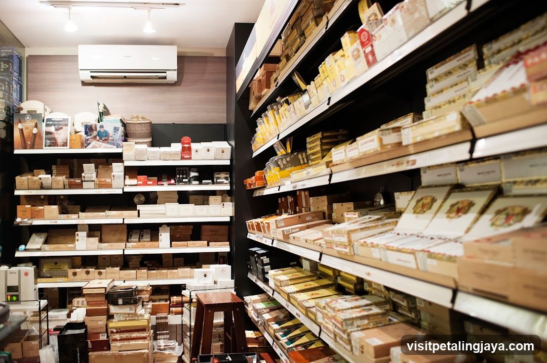 Cigar and Tobacco Shop Interior