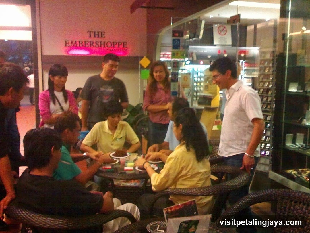 Group Gathering at Cafe