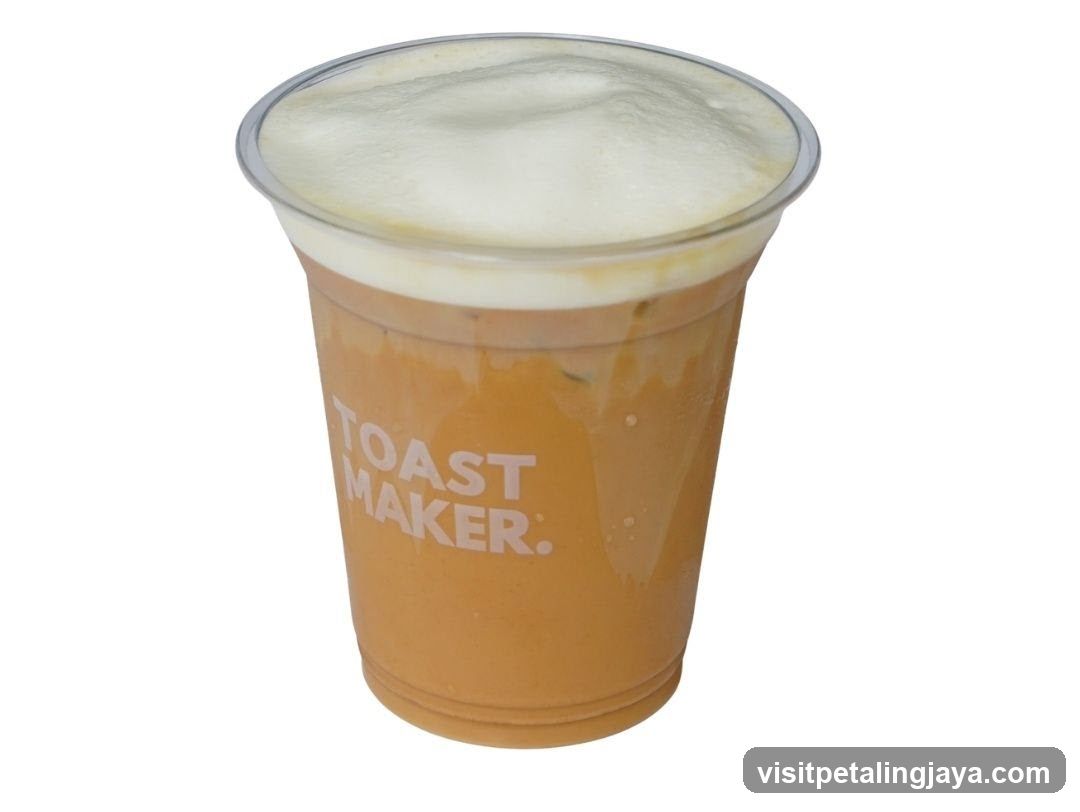 Iced Coffee with Foam