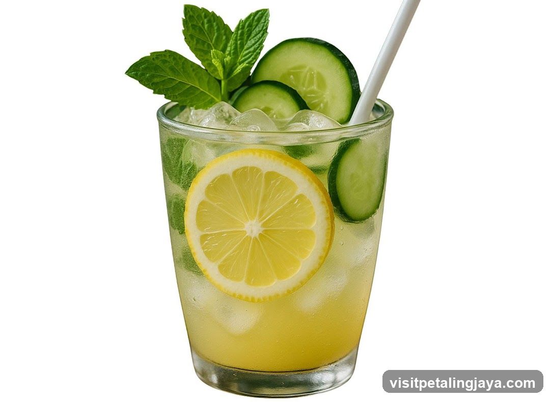 Lemon Cucumber Mint Drink