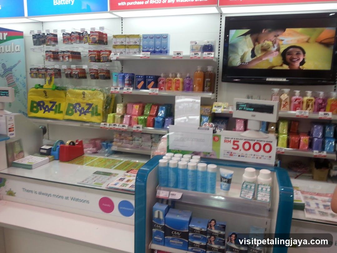 Watsons Store Interior