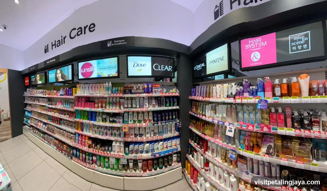 Hair Care Store Interior