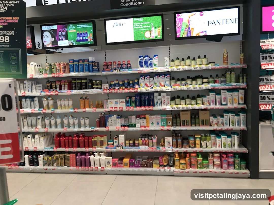 Shampoo and Conditioner Aisle