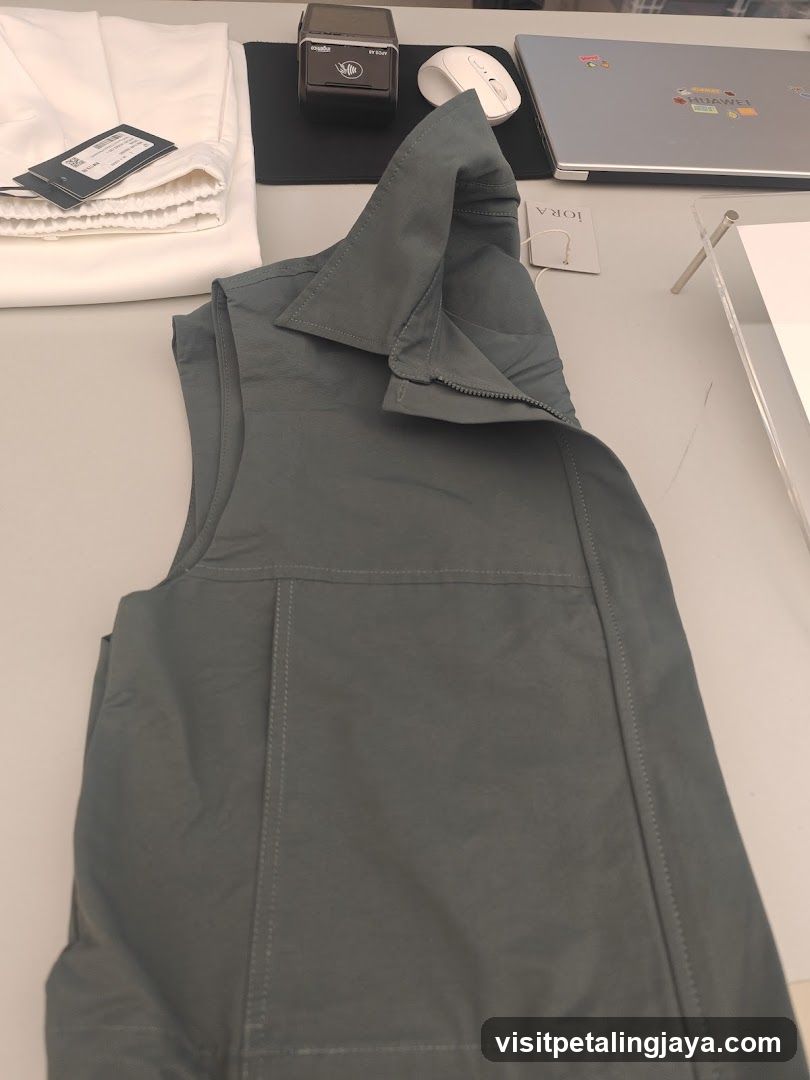 Clothing Display on Table