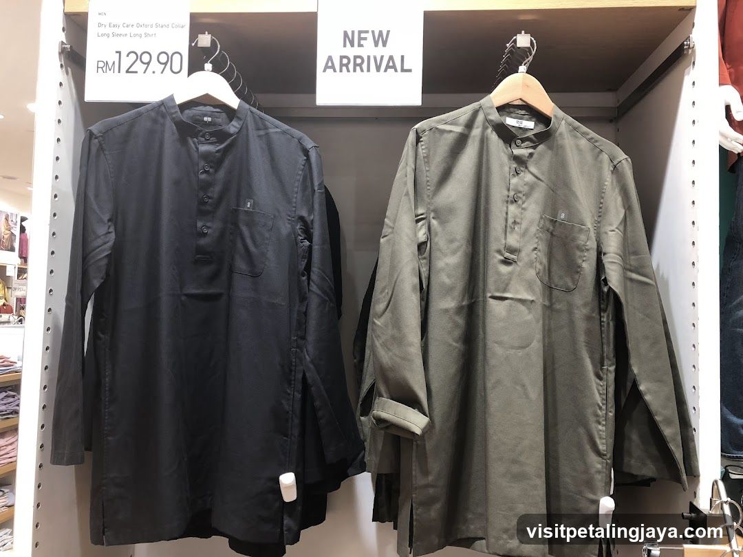 Men's Long Sleeve Shirts Display