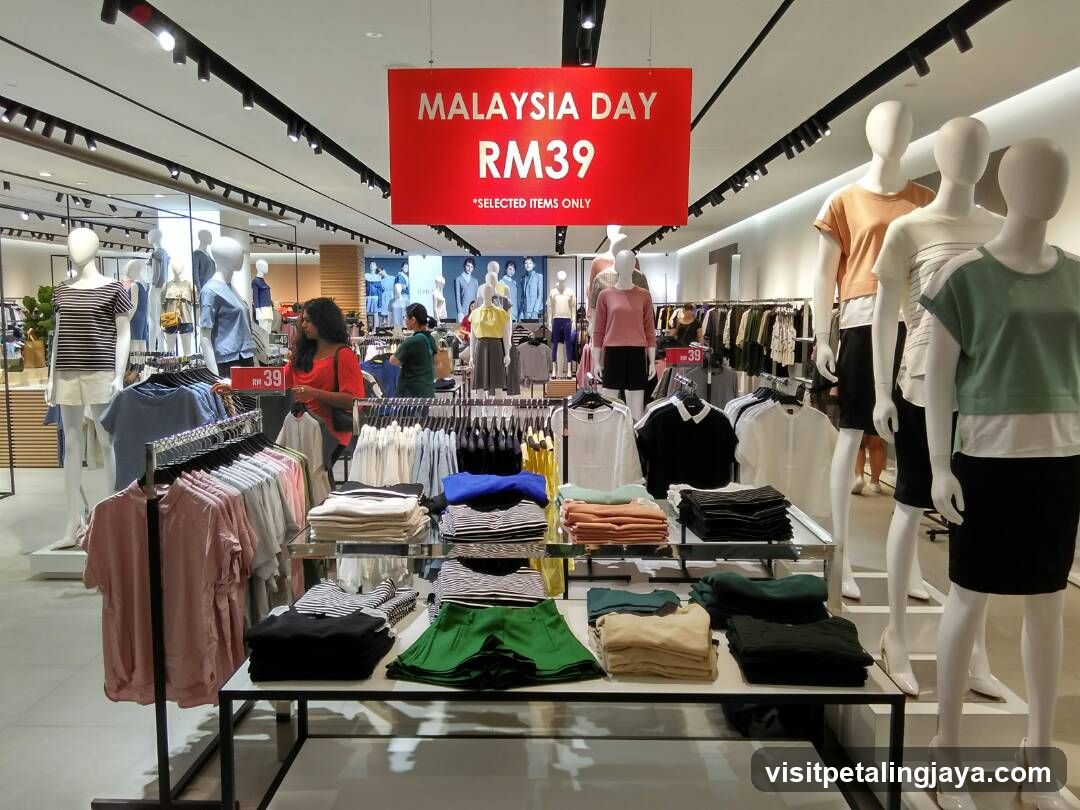 Malaysia Day Sale Display