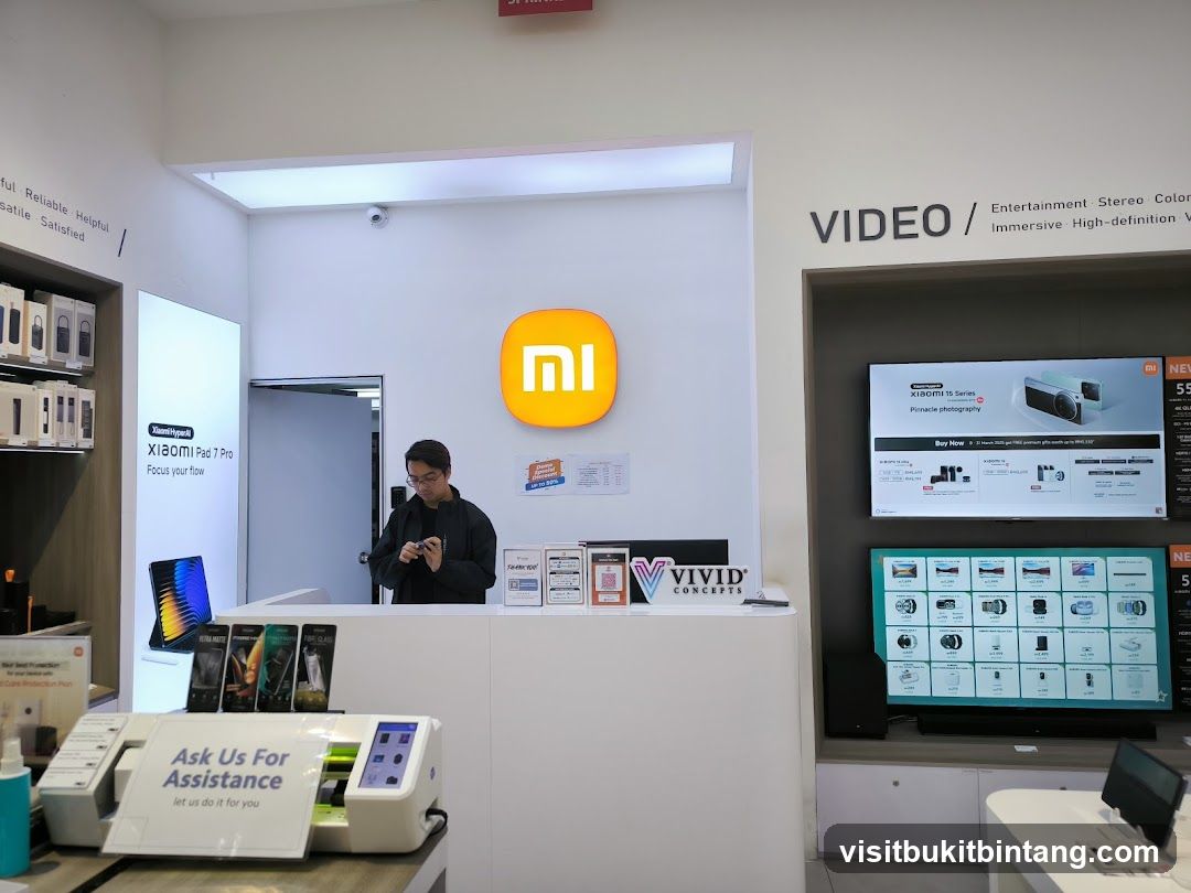 Electronics Store Interior