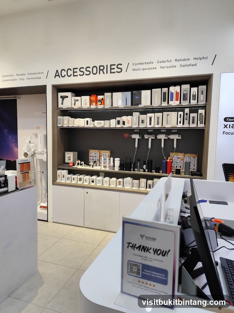 Store Accessories Display