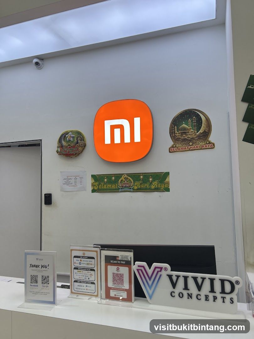 Xiaomi and Vivid Concepts Store