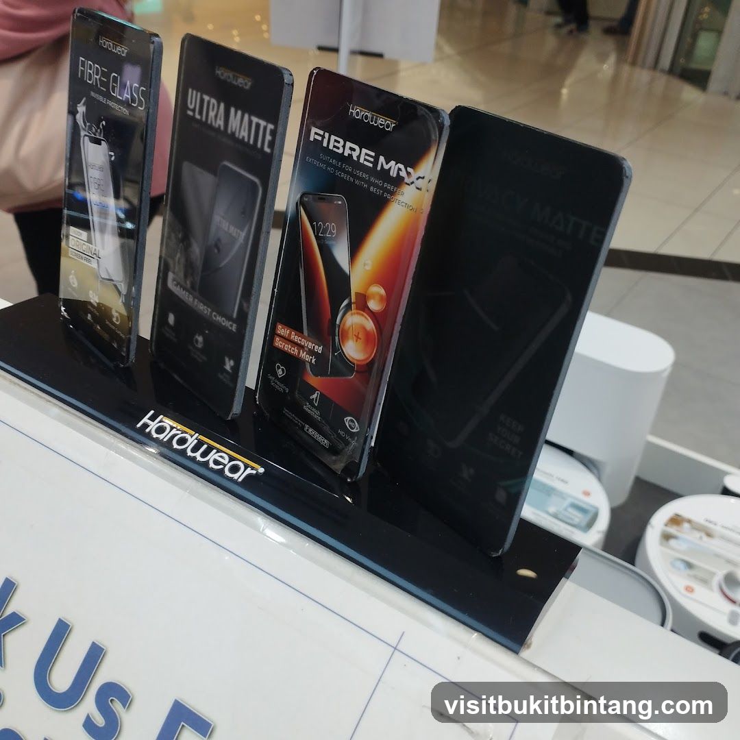 Hardwear Screen Protectors Display
