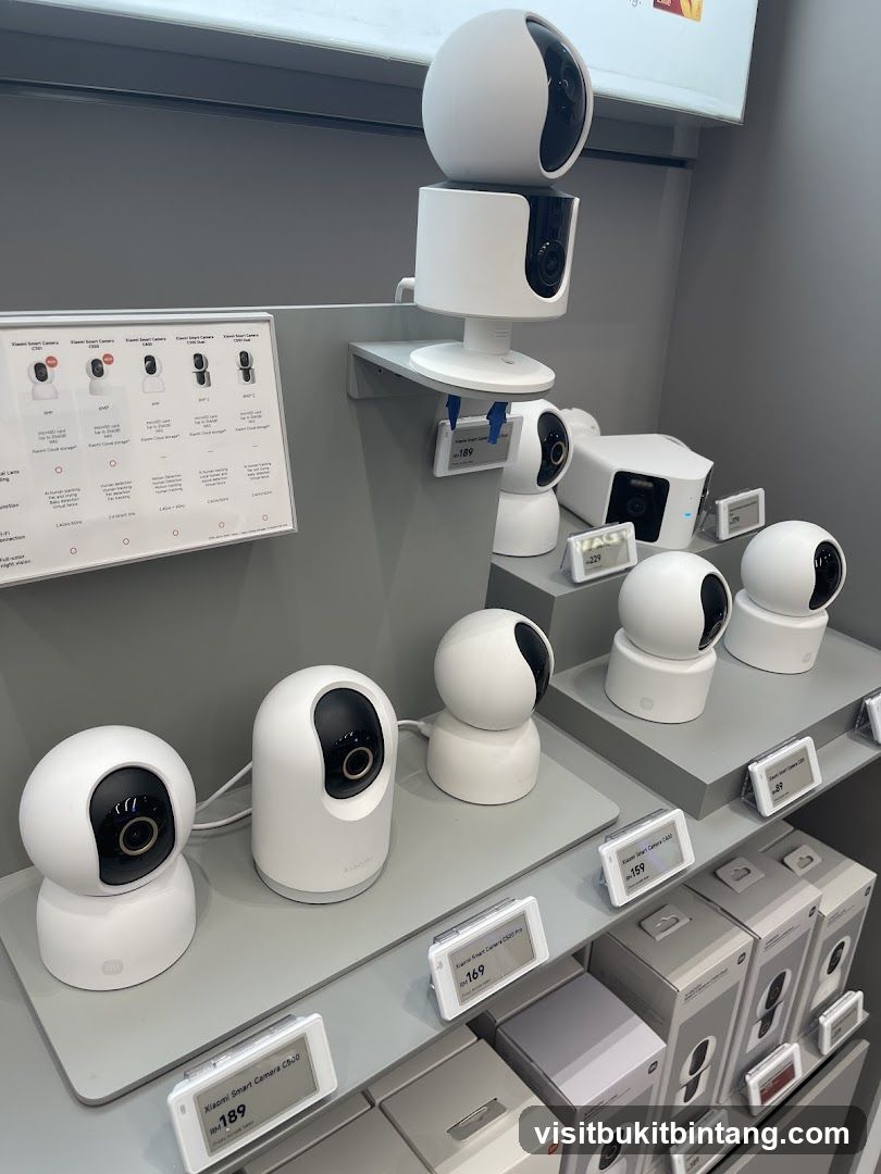 Xiaomi Smart Cameras Display