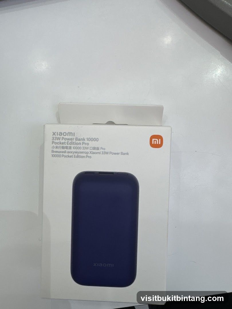 Xiaomi Power Bank Packaging