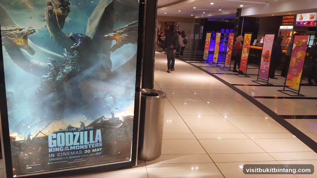 Movie Poster and Cinema Concession Area