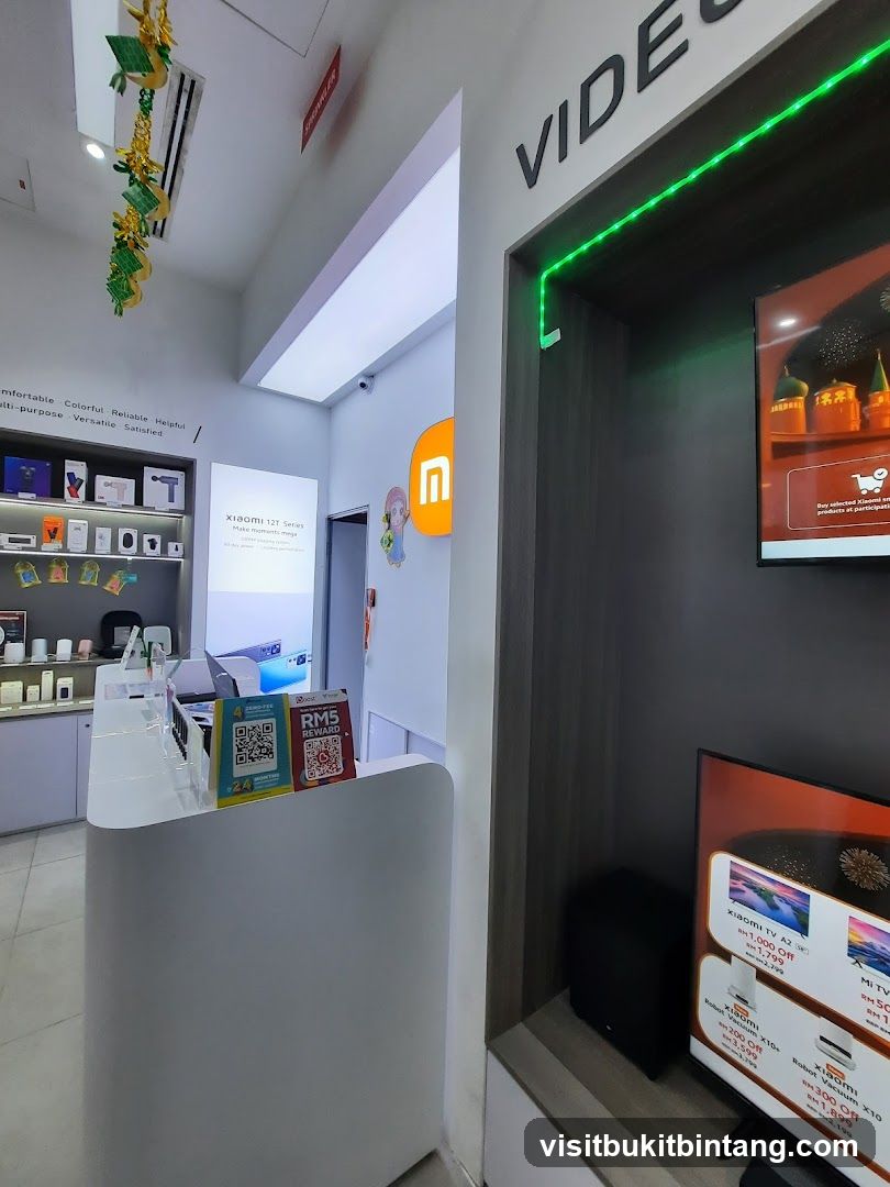 Electronics Store Interior