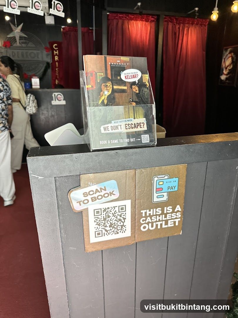Breakout Escape Room Advertisement