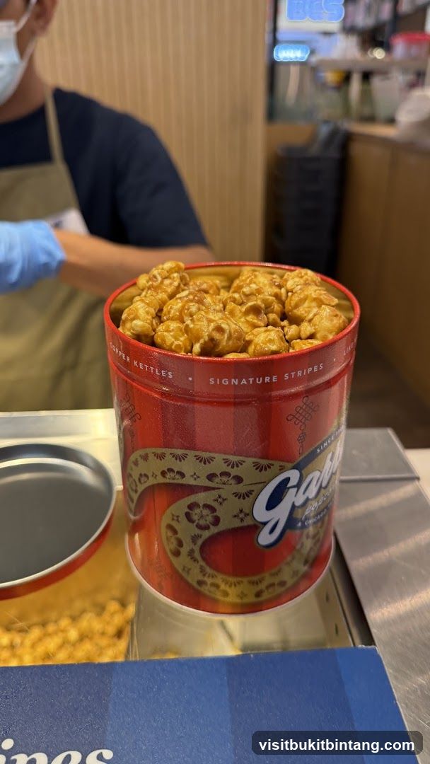 Gourmet Popcorn Tin