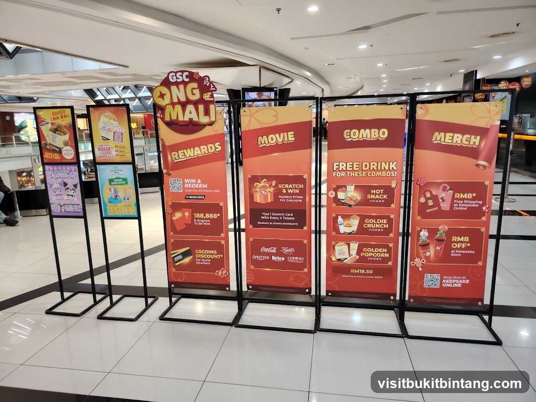 Promotional Banners at GSC